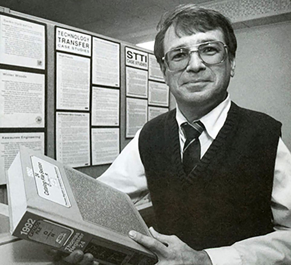 Larry Schneider’s impact at UW-Stout went beyond the university and into industry with the founding of Stout Technology Transfer Institute.