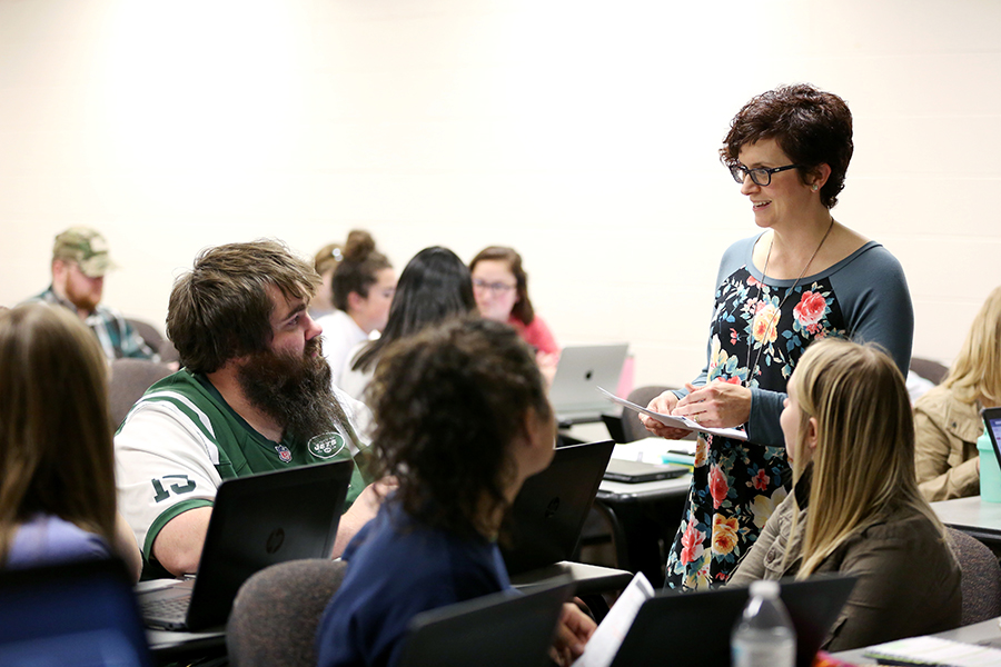 Barnett teaches a class at UW-Stout. The book she co-authored focuses on relationships and the wide range of experiences of older persons and their family ties.