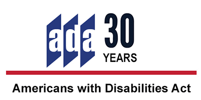 ADA 30 years Americans with Disabilities Act logo