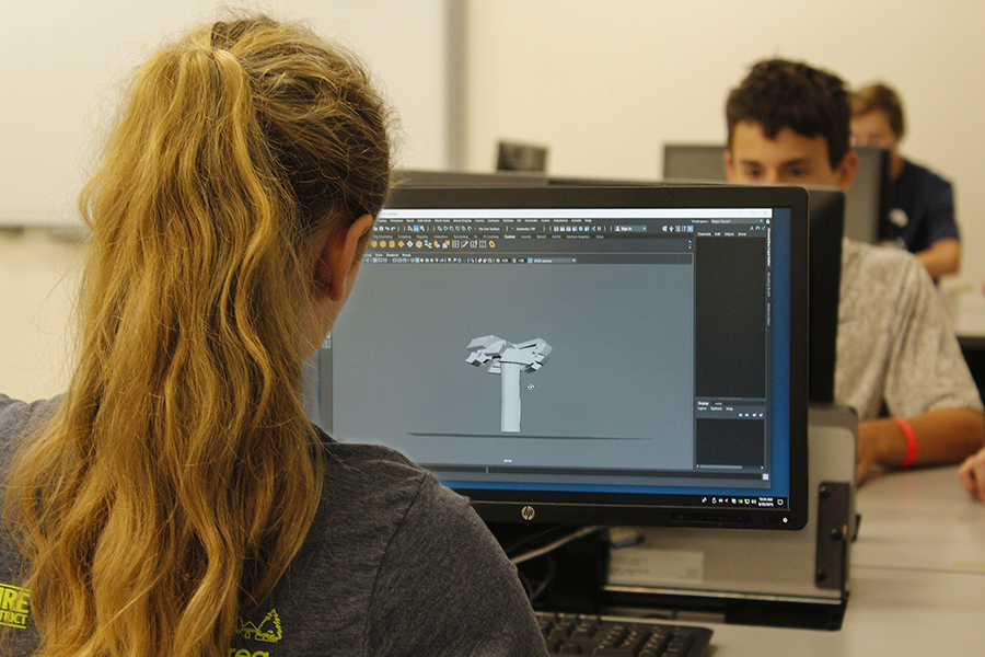 Students attending the virtual camp will also have the opportunity to learn video game design and 3D animation.
