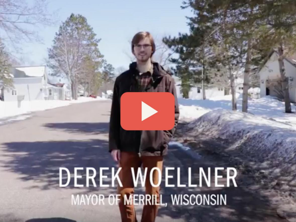 Recent graduate of the Professional Communication & Emerging Media program, was elected mayor of the city of Merrill in central Wisconsin.