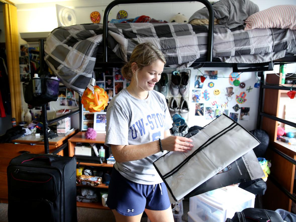 Move-in Day at UW-Stout.